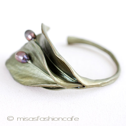 （画像用） Michaud バングル 真珠の花　再販！