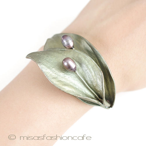 （画像用） Michaud バングル 真珠の花　再販！