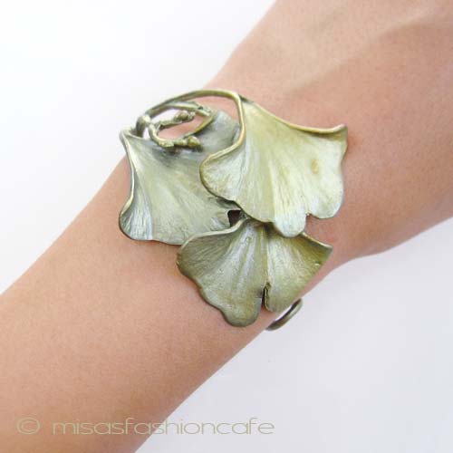 （画像用） マイケルミショー　再販！ イチョウ　バングル