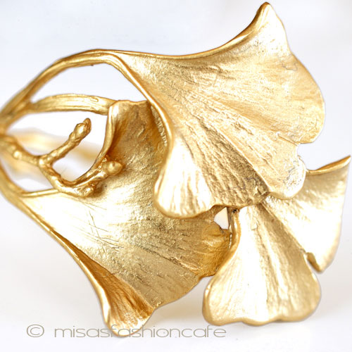 （画像用） マイケルミショー　再販！ 24Kgp　イチョウの葉　