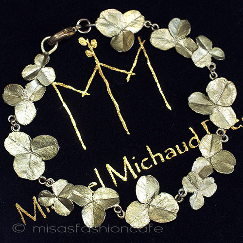 （画像用） マイケルミショー　再販！ 幸運のクローバーブレス