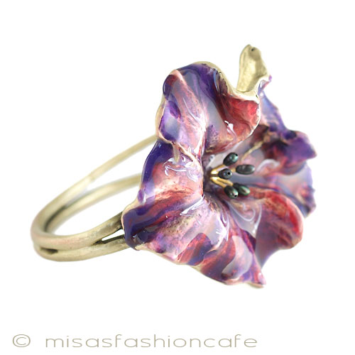 （画像用） マイケルミショー再販！ 真珠・朝顔バングル