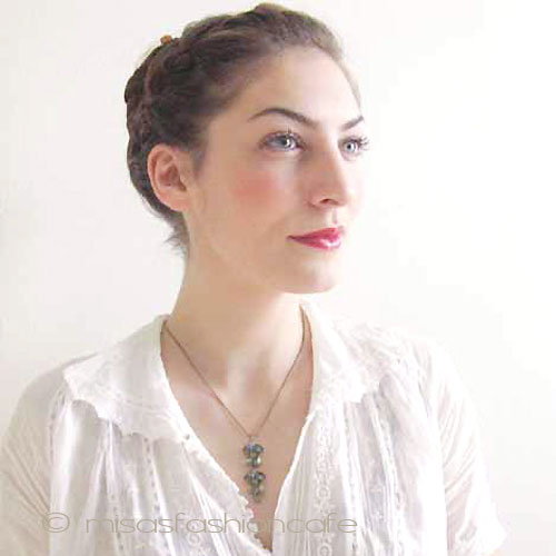 （画像用） Michaud ネックレス ブルーベリー