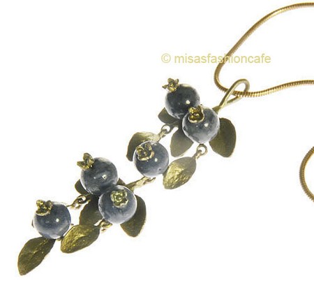 （画像用） Michaud ネックレス ブルーベリー