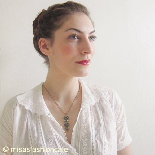 （画像用） Michaud ネックレス ブルーベリー