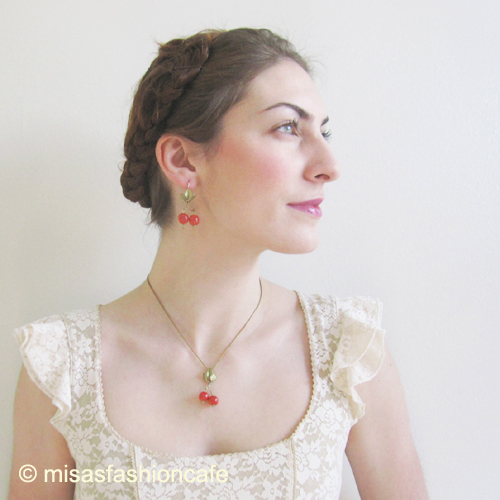 （画像用） Michaud ネックレス 野りんご