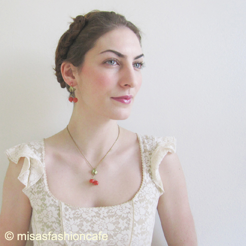 （画像用） Michaud ネックレス 野りんご