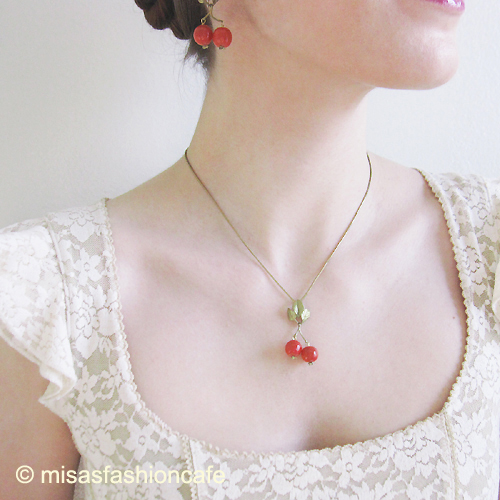 （画像用） Michaud ネックレス 野りんご