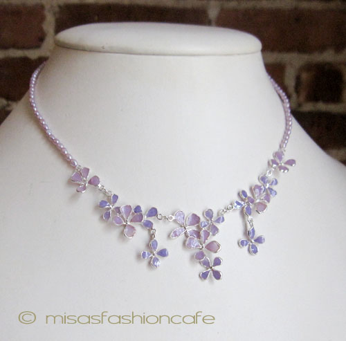 （画像用） マイケルミショー ネックレス 真珠 スターリングシルバー