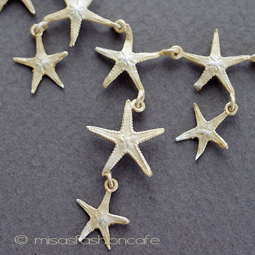 （画像用） Michaud ネックレス 真珠 スターフィッシュ