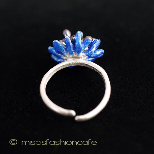 （画像用） マイケルミショー再販 真珠のお花　リング