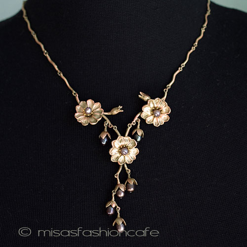 （画像用） マイケルミショー　再販！ 真珠レウィシアのお花