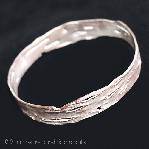 （画像用） マイケルミショー　 白樺の木　ブレスレット