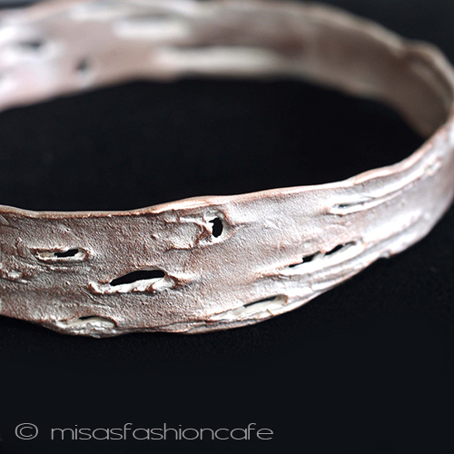 （画像用） マイケルミショー　 白樺の木　ブレスレット