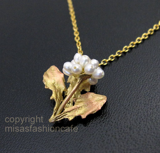 （画像用） Michaud ネックレス たんぽぽ