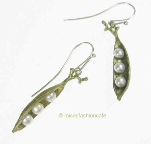 （画像用） Michaud ピアス さやえんどう豆