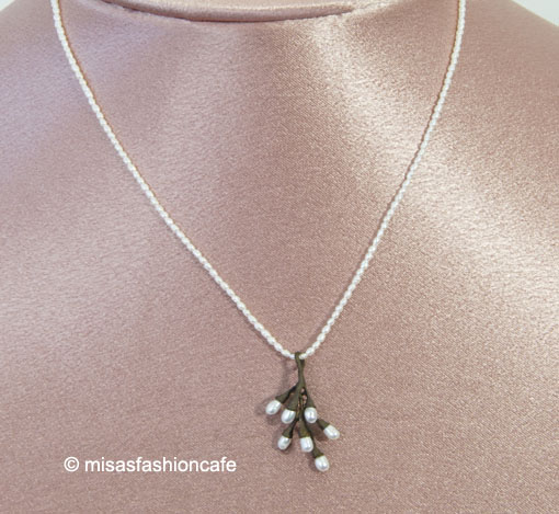 （画像用） Michaud ネックレス 猫柳