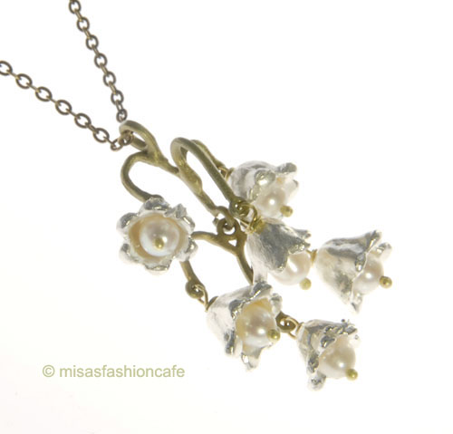 （画像用） Michaud ネックレス すずらん