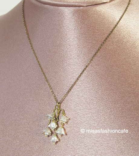 （画像用） Michaud ネックレス すずらん