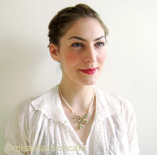 （画像用） マイケルミショー ワイルドフラワー ネックレス