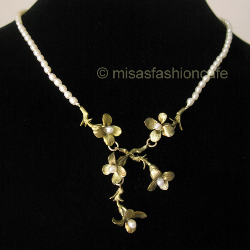 （画像用） マイケルミショー ワイルドフラワー ネックレス