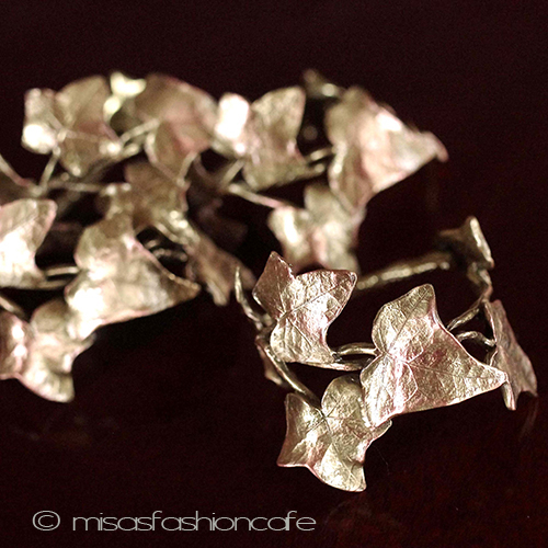 （画像用） マイケルミショー　アイビー ナプキンリング　４個セット