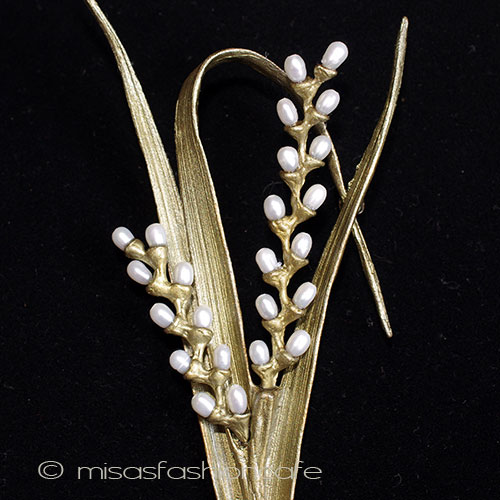 （画像用） マイケルミショーブローチ 真珠のお米　再販！