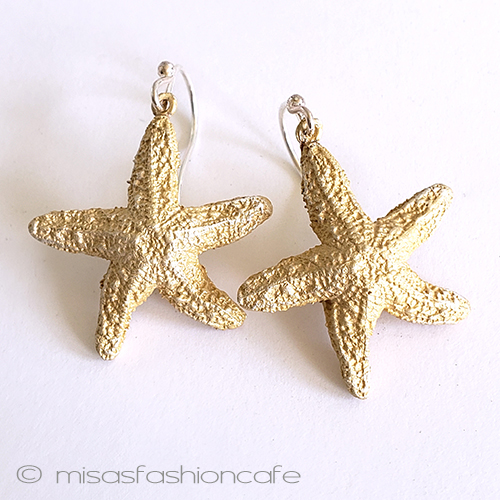 （画像用） マイケルミショー　ヒトデ ピアス　または　クリップ