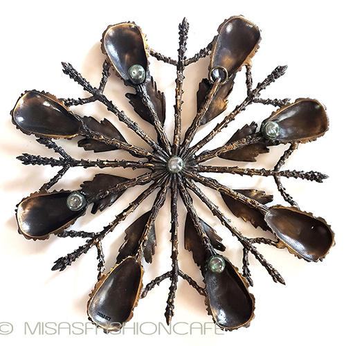 （画像用） マイケルミショー　鍋敷き 松ぼっくり　松の木