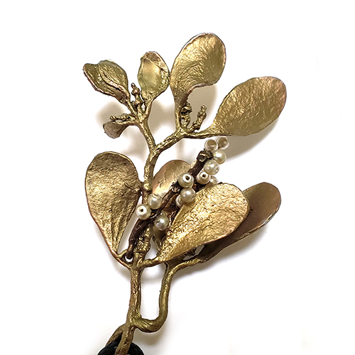 （画像用） マイケルミショー　再販 ヤドリギ真珠ネックレス