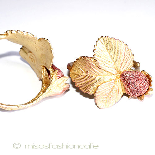 （画像用） フォーシーズン　ミショー ナプキンリング　苺セット