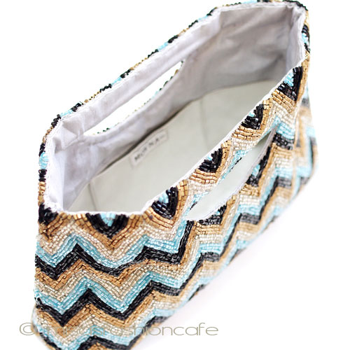 （画像用） ＭＯＹＮＡ.NY　モイナ 全面ビーズ刺繍　バッグ