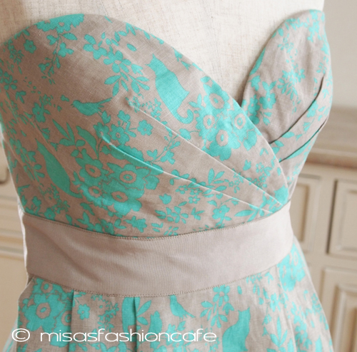 （画像用） Paul & Joe　ドレス 　猫柄ベアワンピ