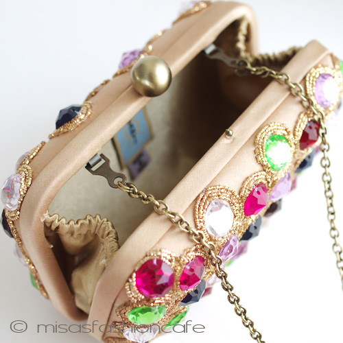 （画像用） ＳＡＮＴＩサンティ クラッチ Goldｘマルチカラー