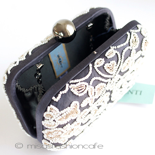 （画像用） ＳＡＮＴＩサンティ クラッチ 針刺繍　エレガンス