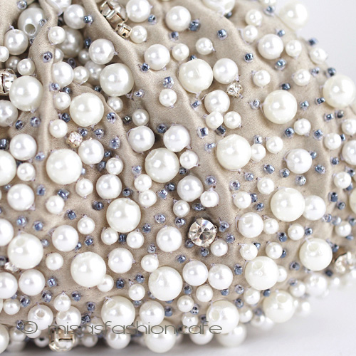 （画像用） ＳＡＮＴＩ　パーティーバッグ パール＆クリスタル再販