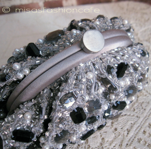 （画像用） SANTI サンティ クラッチ ジュエルパール