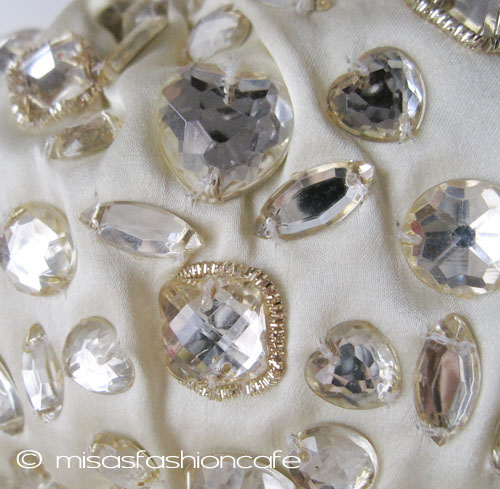 （画像用） SANTI サンティ クラッチ 再販！ハートジュエル