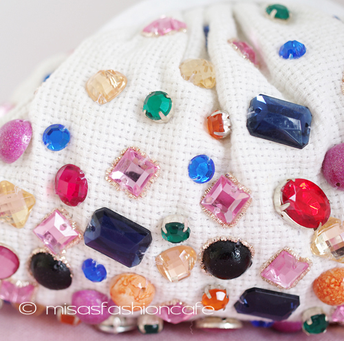 （画像用） ＳＡＮＴＩサンティ　バッグ ビジューｘスノーホワイト