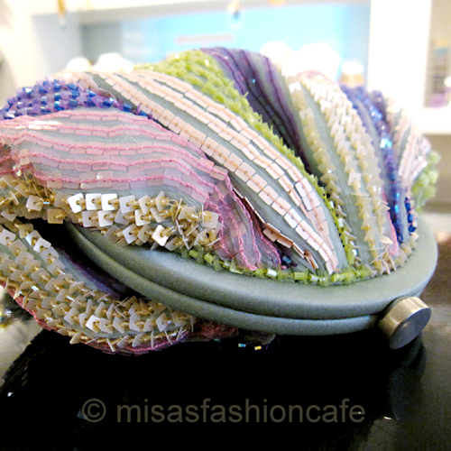 （画像用） SANTI サンティ クラッチ 　ストライプ