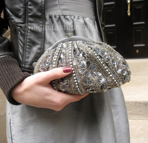 （画像用） SANTI サンティ クラッチ シルバージュエル再販