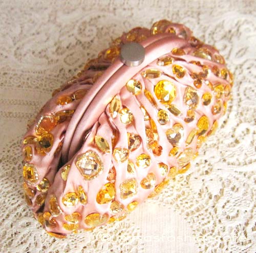 （画像用） SANTI サンティ クラッチ ハートジュエル再販！