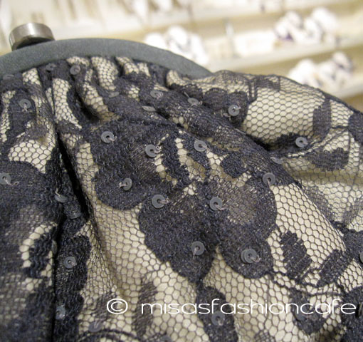 （画像用） SANTI サンティ クラッチ 　レース・フラワー