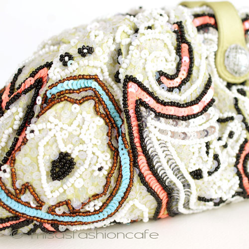 （画像用） ＳＡＮＴＩサンティ　バッグ ネオン・フローラル（大）