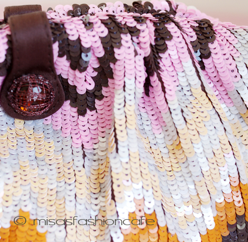 （画像用） ＳＡＮＴＩサンティ　バッグ Sweetジグザグ　（L）