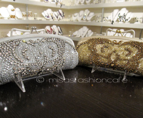 （画像用） SANTI サンティ クラッチ バタフライ・シルバー