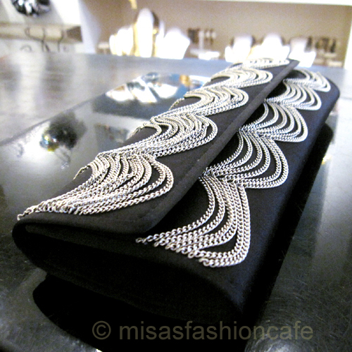 （画像用） SANTI サンティ クラッチ チェーン ドレープ