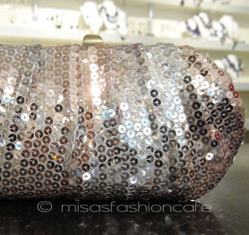 （画像用） SANTI サンティ クラッチ 　シャンパーニュ