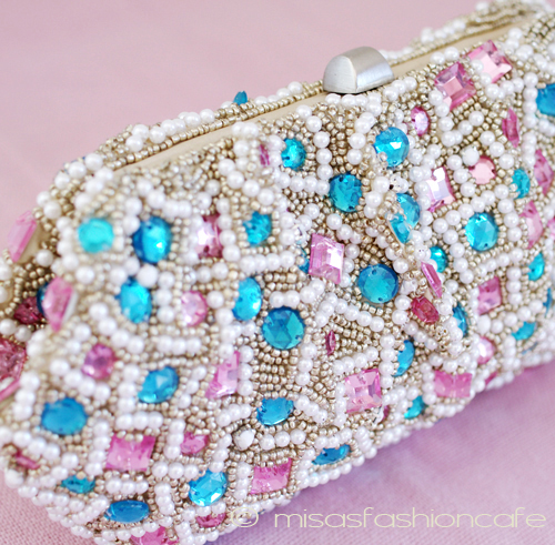 （画像用） ＳＡＮＴＩサンティ　クラッチ パール・ジュエル