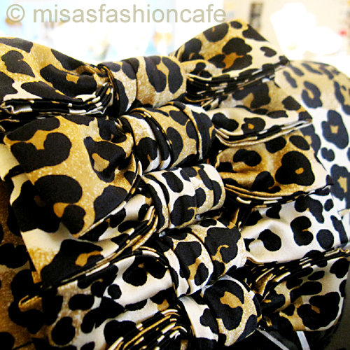 （画像用） ＳＡＮＴＩ　サンティ リボン・レオパード